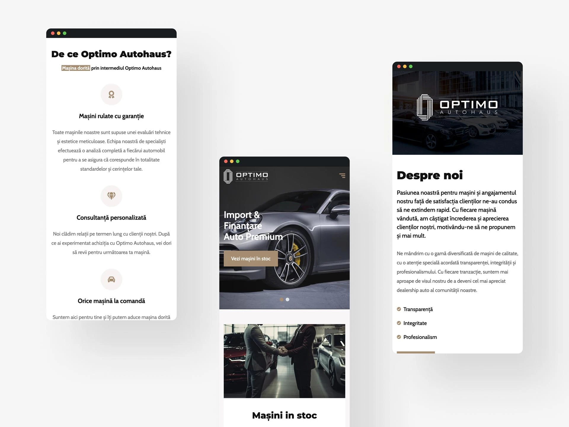 Optimo Autohaus Project