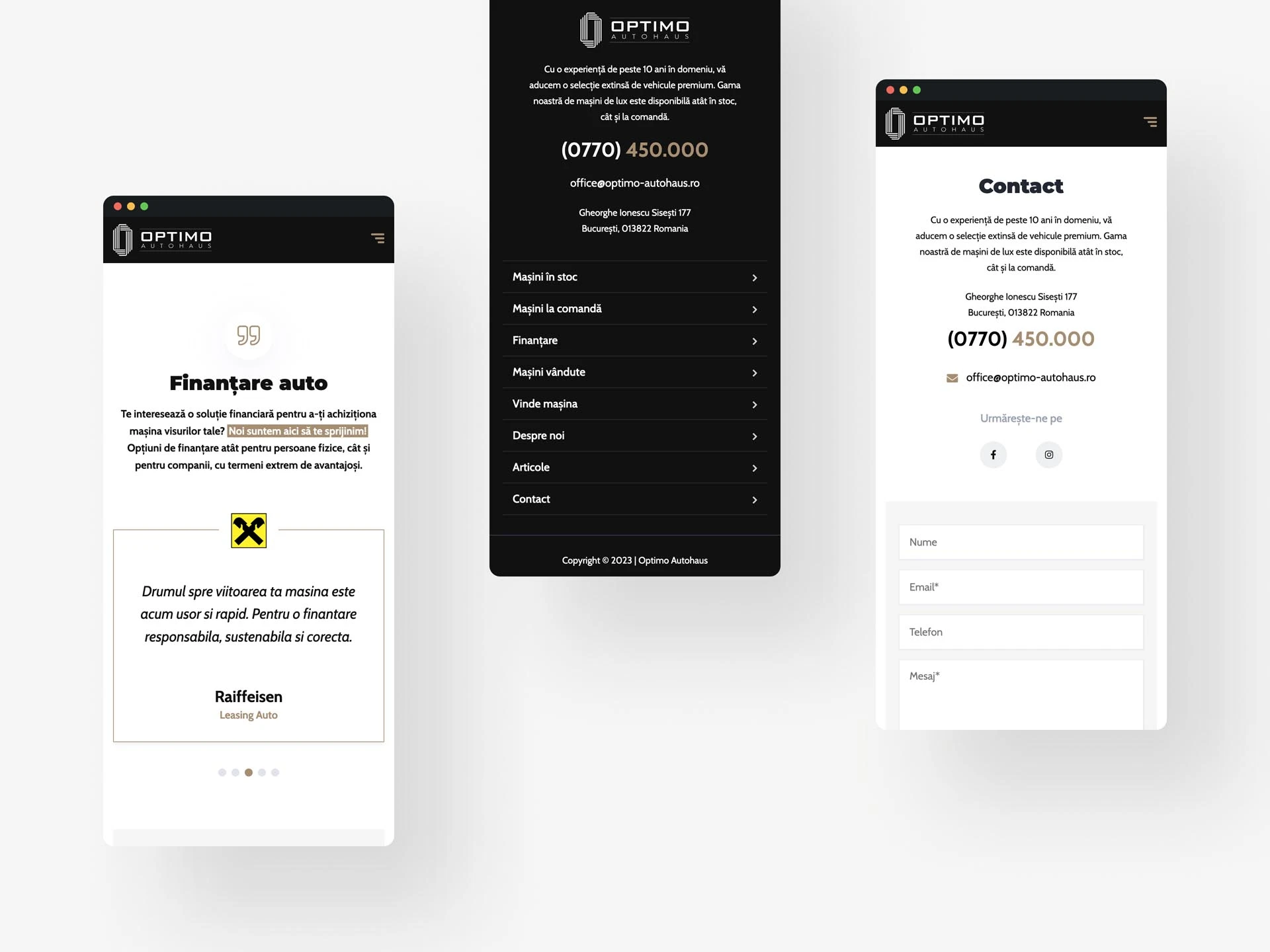 Optimo Autohaus Project