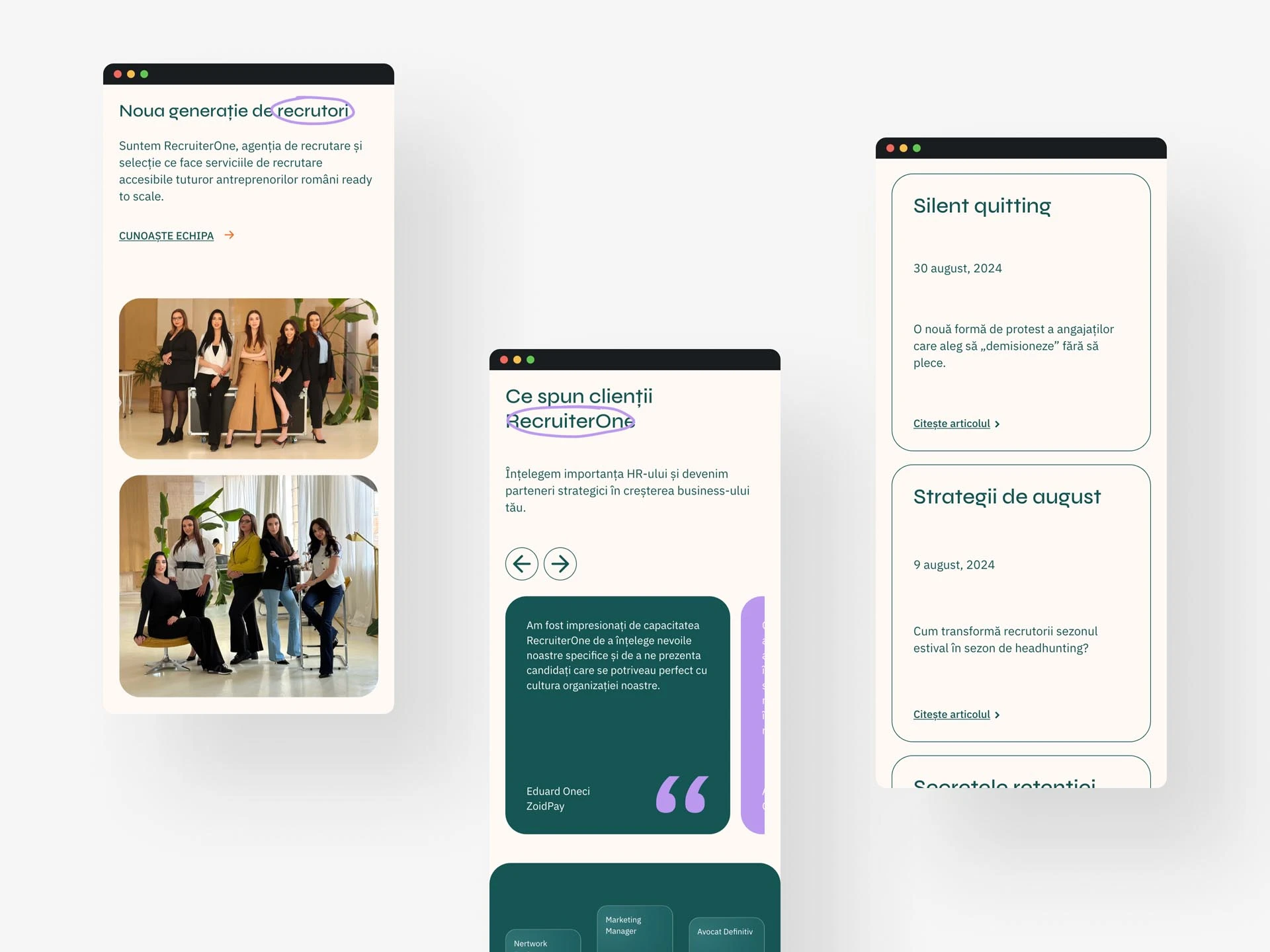 RecruiterOne Project